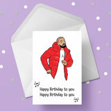 Drake 01 Edible Icing Cake Topper or Ribbon