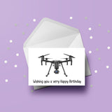 Drone Edible Icing Cake Topper 04