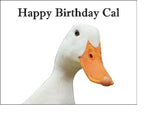 Duck 02 Edible Icing Cake Topper