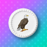 Eagle 02 Edible Icing Cake Topper or Ribbon