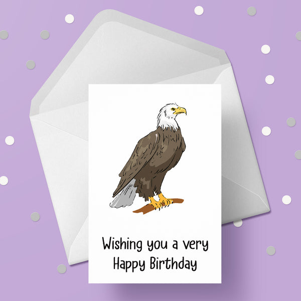 Eagle 02 Birthday Card