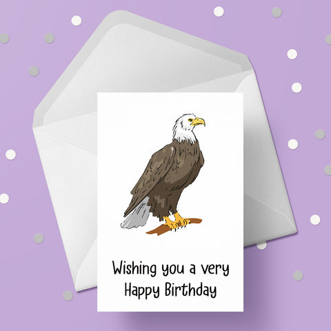 Eagle 02 Birthday Card