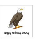 Eagle 02 Edible Icing Cake Topper or Ribbon