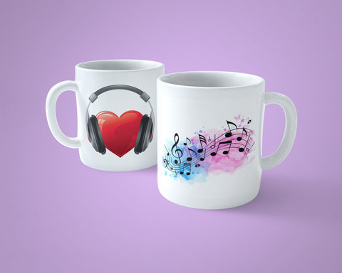 Earphones / Headphones Mug 02