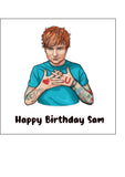 Ed Sheeran 03 Edible Icing Cake Topper or Ribbon