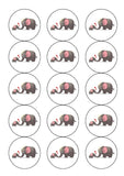 Elephant 02 Edible Icing Cake Topper
