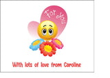 Emoji 01 Edible Icing Cake Topper or Ribbon