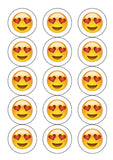 Emoji 02 Edible Icing Cake Topper or Ribbon