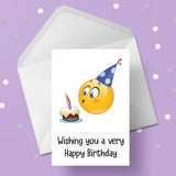 Emoji 06 Birthday Card