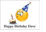 Emoji 06 Edible Icing Cake Topper or Ribbon