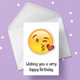 Emoji 05 Edible Icing Cake Topper or Ribbon