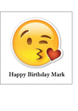 Emoji 05 Edible Icing Cake Topper or Ribbon