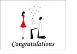 Engagement 04 Edible Icing Cake Topper
