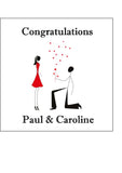 Engagement 04 Edible Icing Cake Topper