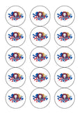 England Football 06 Edible Icing Cake Topper or Ribbon