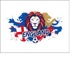 England Football 06 Edible Icing Cake Topper or Ribbon