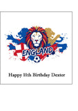 England Football 06 Edible Icing Cake Topper or Ribbon