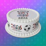 England Football 07 Edible Icing Cake Topper or Ribbon