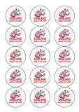 England Football 09 Edible Icing Cake Topper or Ribbon