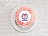England Football 10 Edible Icing Cake Topper or Ribbon