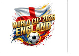 England Football 11 Edible Icing Cake Topper or Ribbon