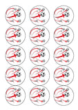 England Football Edible Icing Cake Topper 03