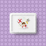 World Cup 2026 ENGLAND Football Edible Icing Cake Topper or Topper 04