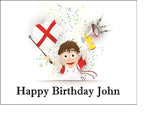 England Football Edible Icing Cake Topper 04