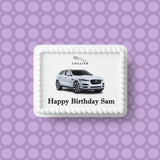 Jaguar F-PACE Edible Icing Cake Topper or Ribbon