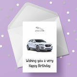 Jaguar F-PACE Edible Icing Cake Topper or Ribbon
