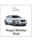 Jaguar F-PACE Edible Icing Cake Topper or Ribbon