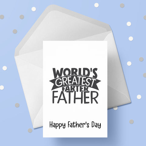 Father's Day Card 06 - Funny FARTER