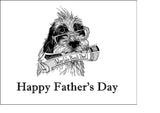 Father's Day Edible Icing Cake Topper 14 - Best Dog Dad