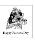 Father's Day Edible Icing Cake Topper 14 - Best Dog Dad