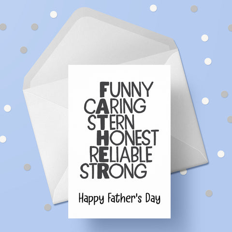 Father's Day Card 30 - FATHER