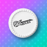 Father's Day Edible Icing Cake Topper 19 - Guitar Dad