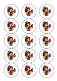 Fire Fighter Boy 02 Edible Icing Cake Topper or Ribbon