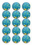Fish / Sealife / Ocean 02 Edible Icing Cake Topper or Ribbon