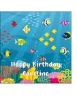 Fish / Sealife / Ocean 02 Edible Icing Cake Topper or Ribbon