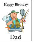 Fishing Edible Icing Cake Topper 02
