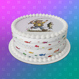 Fishing 06 Edible Icing Cake Topper or Ribbon