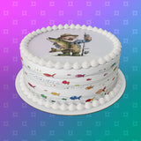 Fishing 07 Edible Icing Cake Topper or Ribbon