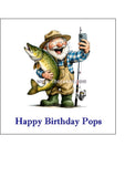 Fishing 07 Edible Icing Cake Topper or Ribbon
