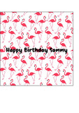 Flamingo 01 Edible Icing Cake Topper