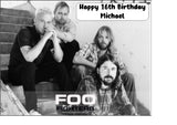 Foo Fighters 01 Edible Icing Cake Topper or Ribbon