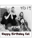 Foo Fighters 01 Edible Icing Cake Topper or Ribbon