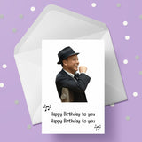 Frank Sinatra 02 Edible Icing Cake Topper