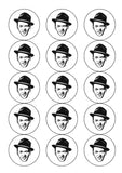 Frank Sinatra 03 Edible Icing Cake Topper