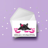 French Bulldog 01 Edible Icing Cake or Ribbon