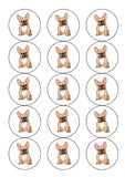 French Bulldog 04 Edible Icing Cake Topper